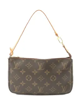 Louis Vuitton Pre-Owned: Коричневая сумка 