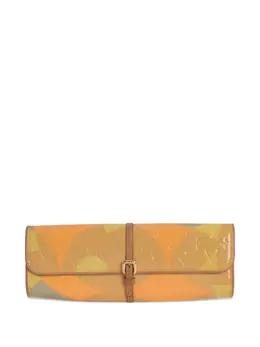 Louis Vuitton Pre-Owned: Бежевый клатч 
