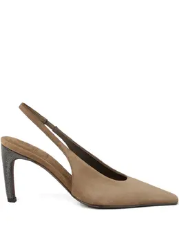 Brunello Cucinelli: Светлые туфли 