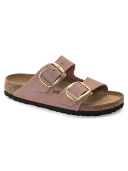 Birkenstock: Розовые сабо  Arizona