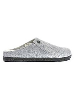Birkenstock: Серые сабо 