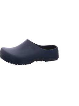 Birkenstock: Синие сабо 