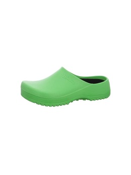 Birkenstock: Зелёные сабо 