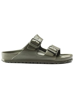 Birkenstock: Сабо  Arizona цвета хаки