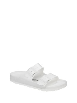 Birkenstock: Белые босоножки  Arizona