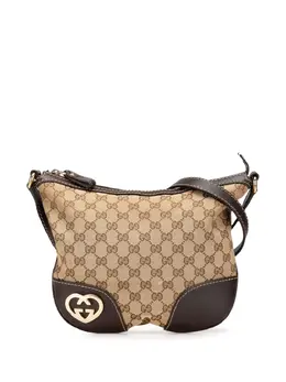 Gucci Pre-Owned: Коричневая сумка через плечо 