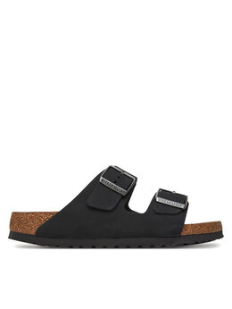 Birkenstock: Чёрные сабо  Arizona