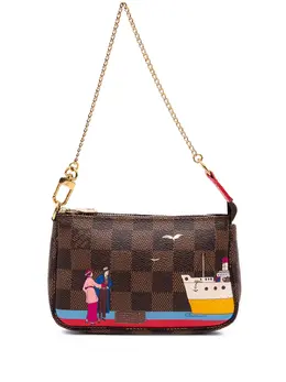 Louis Vuitton Pre-Owned: Коричневая сумка 
