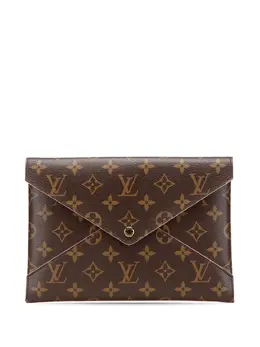 Louis Vuitton Pre-Owned: Коричневый клатч 