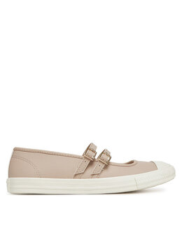 Converse: Бежевые балетки  Chuck Taylor All Star Dainty