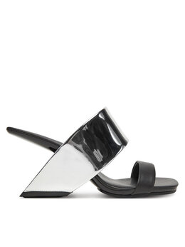 United Nude: Серебристые сабо 