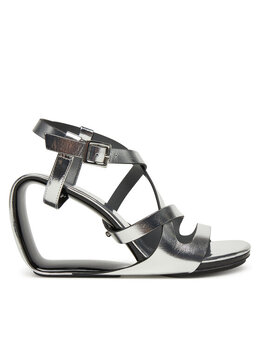 United Nude: Серебристые сандалии 