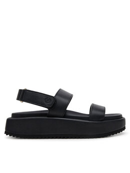 Pollini: Чёрные сандалии 