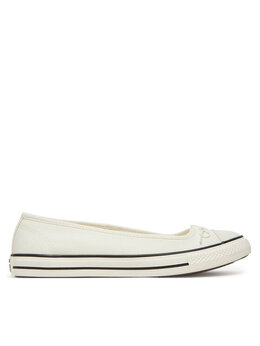 Converse: Бежевые балетки  Chuck Taylor All Star Dainty