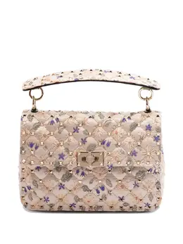 Valentino Garavani: Бежевая сумка 