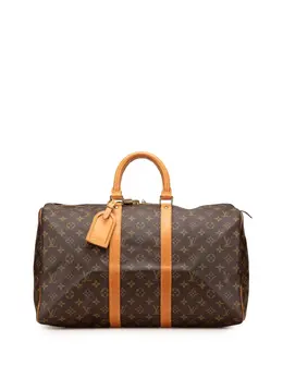 Louis Vuitton Pre-Owned: Коричневая сумка 