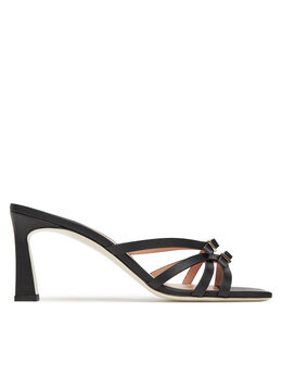 Pollini: Чёрные сабо 