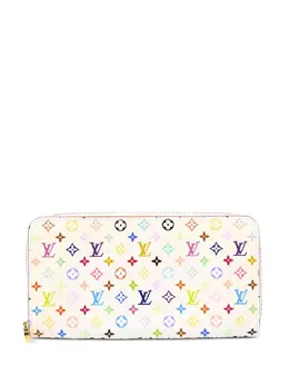 Louis Vuitton Pre-Owned: Белый кошелёк 