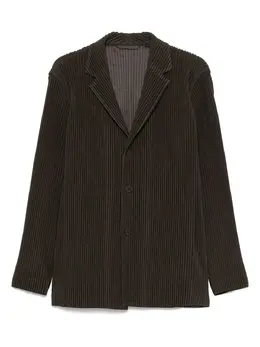 Homme Plissé Issey Miyake: Коричневые пиджаки 