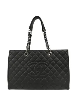 CHANEL Pre-Owned: Чёрная сумка 