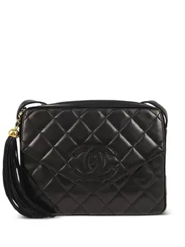 CHANEL Pre-Owned: Чёрная сумка 
