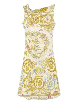 Versace: Короткое платье  Barocco