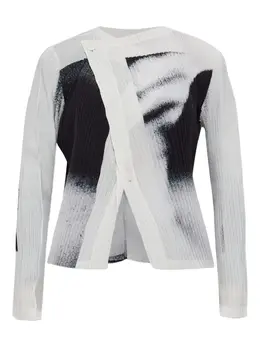 Issey Miyake: Куртка с принтом 