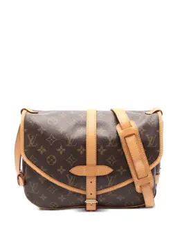 Louis Vuitton Pre-Owned: Коричневая сумка 