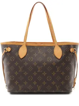 Louis Vuitton Pre-Owned: Коричневая сумка-шоппер 