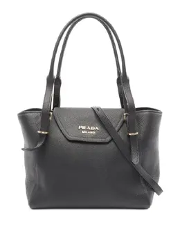 Prada Pre-Owned: Чёрная сумка 