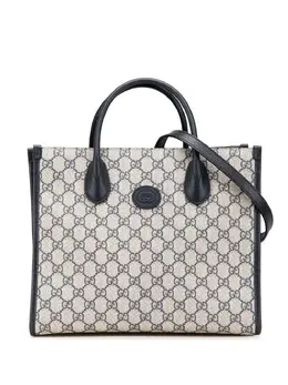 Gucci Pre-Owned: Коричневая сумка-шоппер 