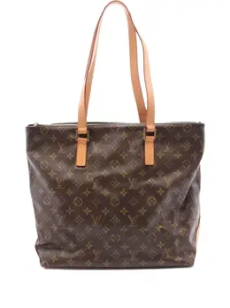 Louis Vuitton Pre-Owned: Коричневая сумка-шоппер 