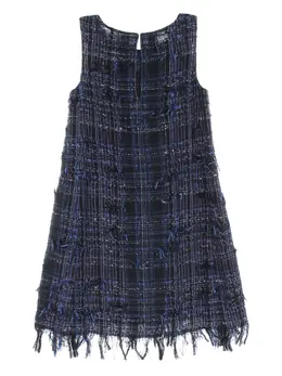 CHANEL Pre-Owned: Твидовое платье 