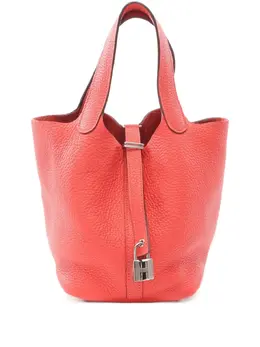Hermès Pre-Owned: Розовая сумка-шоппер 