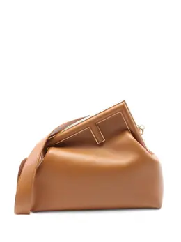 Fendi Pre-Owned: Светлая сумка 