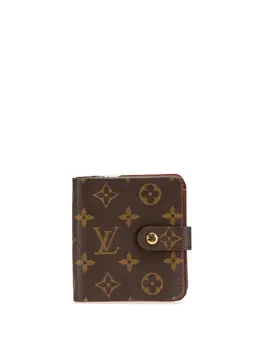 Louis Vuitton Pre-Owned: Коричневый кошелёк 