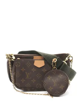 Louis Vuitton Pre-Owned: Коричневая сумка 