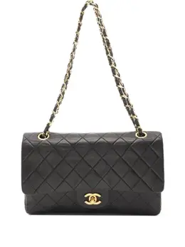 CHANEL Pre-Owned: Чёрная сумка 