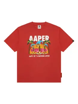 AAPE BY *A BATHING APE®: Футболка с принтом 