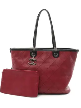 CHANEL Pre-Owned: Красная сумка 