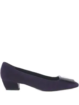Prada Pre-Owned: Фиолетовые туфли 