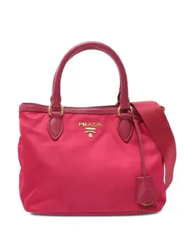 Prada Pre-Owned: Розовая сумка-шоппер 