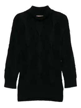 Issey Miyake Pre-Owned: Чёрный свитер 