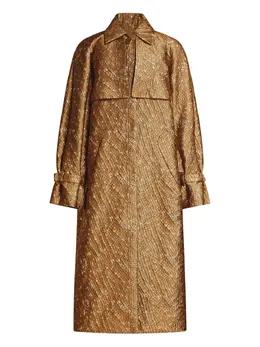 Max Mara: Жаккардовое пальто 