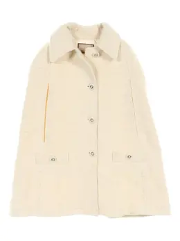 Gucci Pre-Owned: Твидовый плащ 