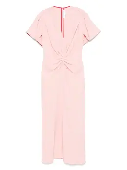 Victoria Beckham: Розовое платье 