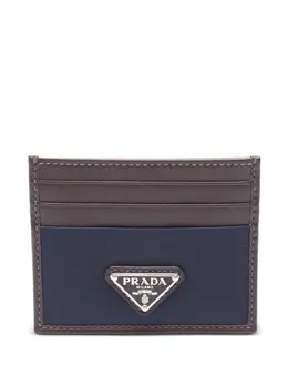 Prada Pre-Owned: Коричневый картхолдер 