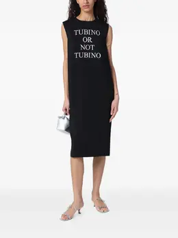 Moschino: Платье миди 