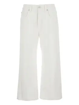 Brunello Cucinelli: Белые джинсы 