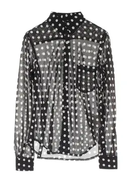 Comme Des Garçons Pre-Owned: Рубашка с принтом 